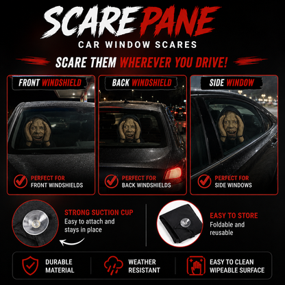 ScarePane™ Car Window Scare Prank